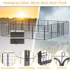 Dog Pens Outdoor 32" Height Foldable16 Panels Heavy Duty Metal Portable Dog Playpen Indoor Anti-Rust Exercise Dog Fence with Doors for Large/Medium/Sm