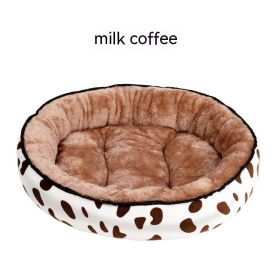 Four Seasons Universal Cat Nest For Deep Sleep (Option: Cow Coffee-L)