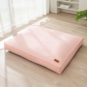 Pet Cat And Dog Waterproof Removable Washable Mattress (Option: Lovely Pink-S)