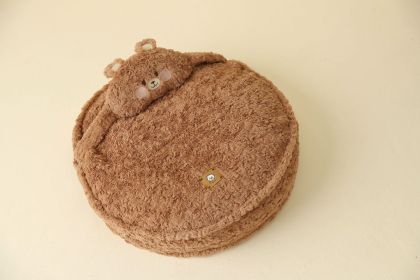 Four Seasons Universal Kennel Pet Mat (Option: Bear Kennel Pillow-Diameter 60cm)