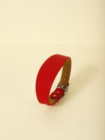 New Pet Casual Adjustable Collar (Option: Red-XL)